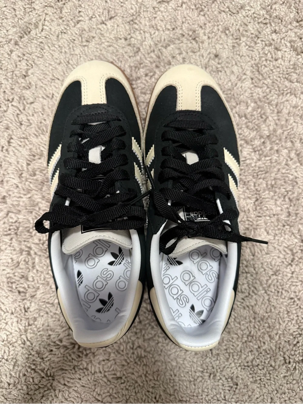 adidas OG Samba - Color: Core Black / Wonder White SZ 7 Women’s - Picture 6 of 9